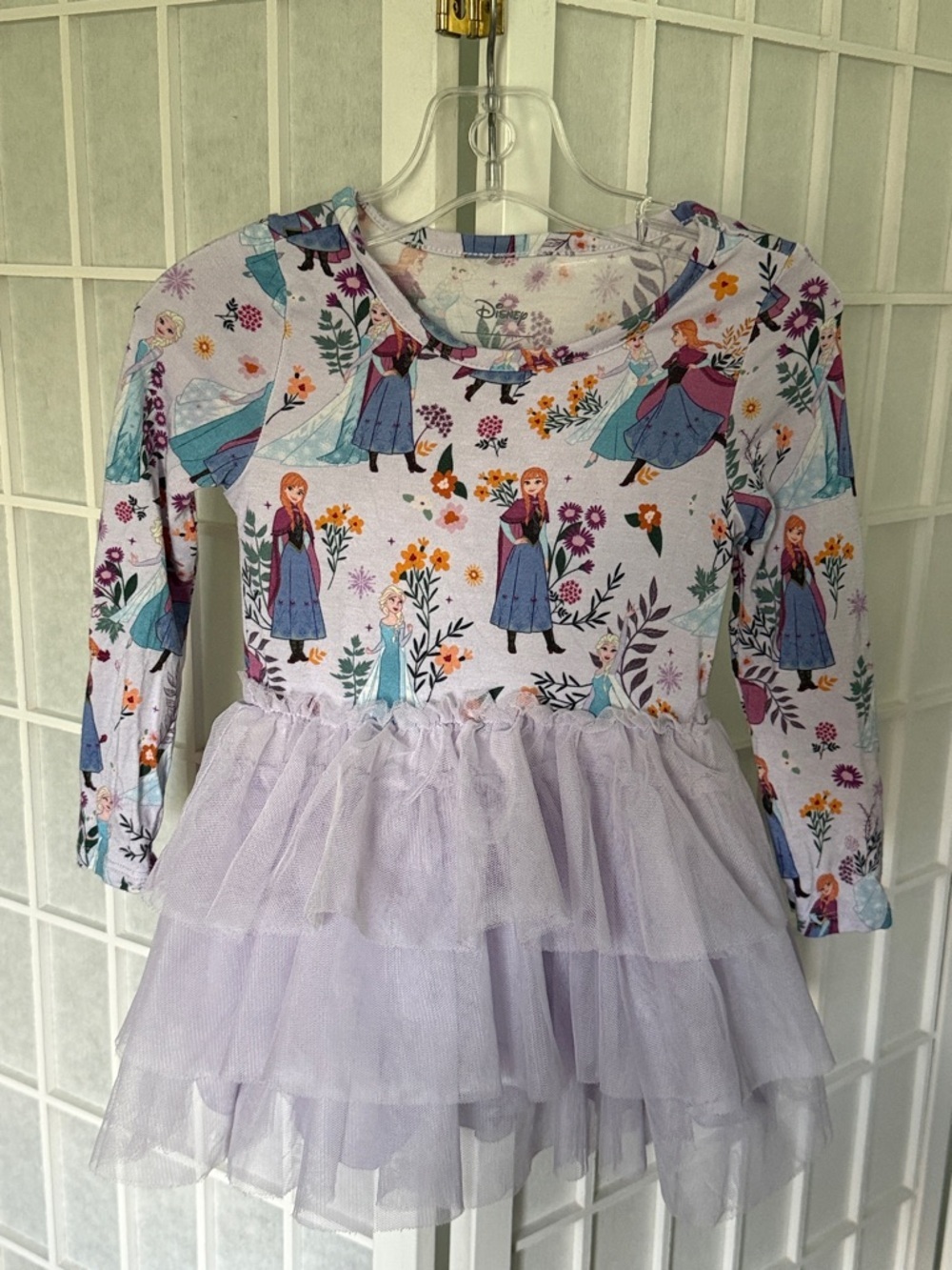 Posh Peanut Disney Frozen Sisters Tulle Dress Size 2T - Picture 2 of 5